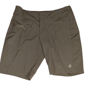 4 all by jofit athletic brown shorts size 16